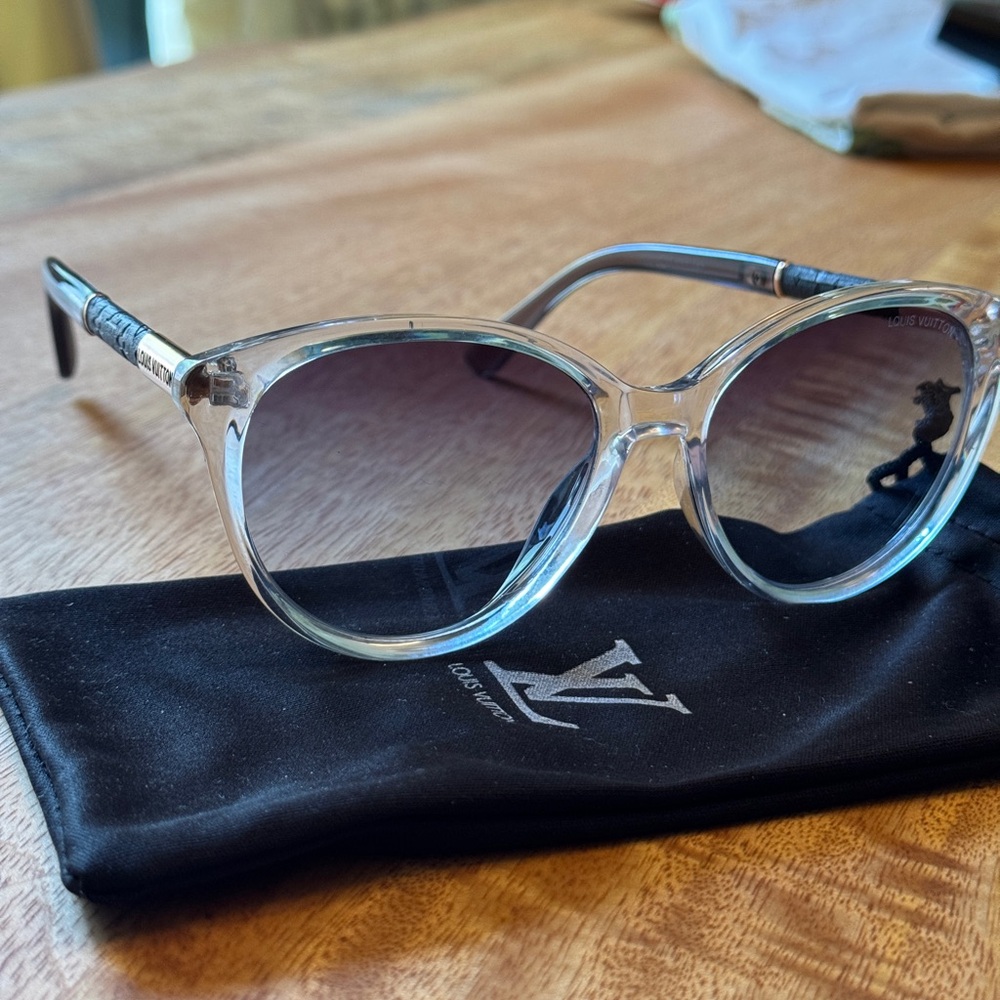 Louis Vuitton Clear Sunglasses